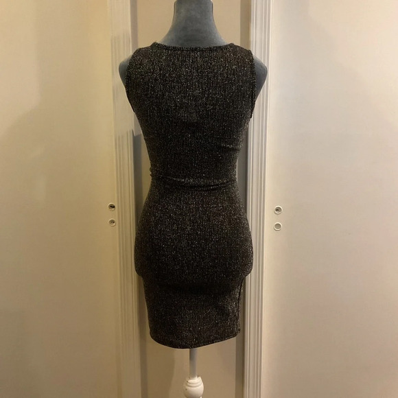 🖤 NWT See You Monday Marled Grey Cocktail Dress - Picture 6 of 6